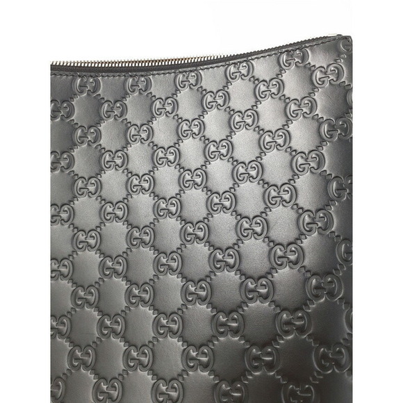 Gucci Signature Leather Messenger Bag Shoulder - Picture 5 of 9